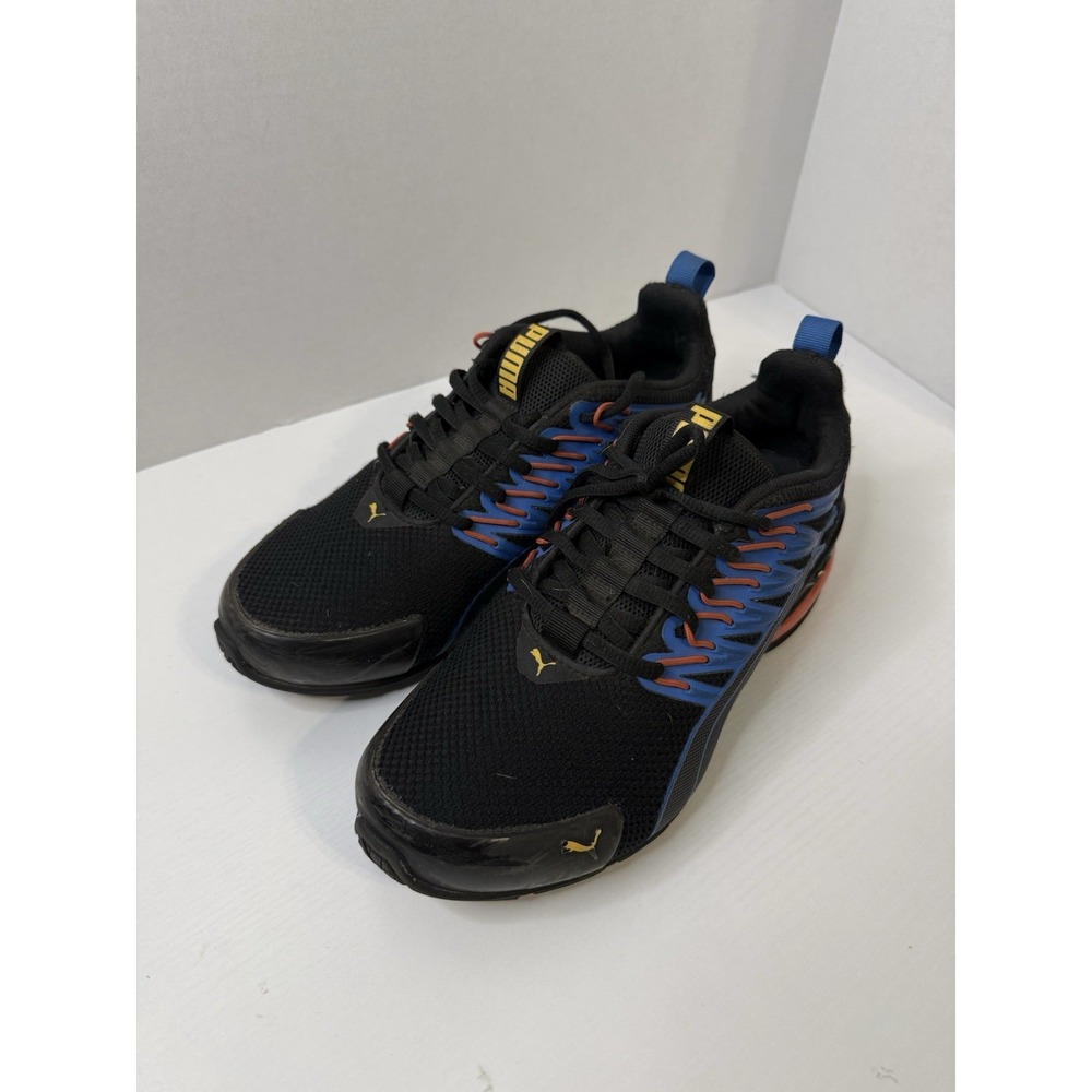 Men's Athleisure Puma Voltaic Evo Sneaker Black/Blue Size 7